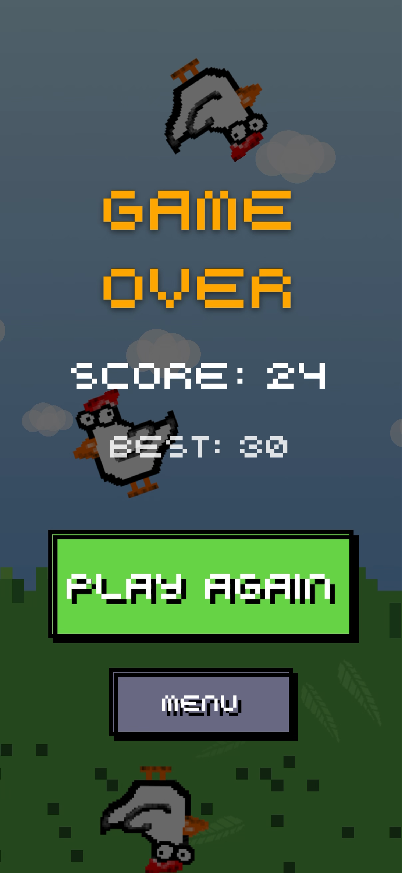 Chicken Juggle gameplay screenshot